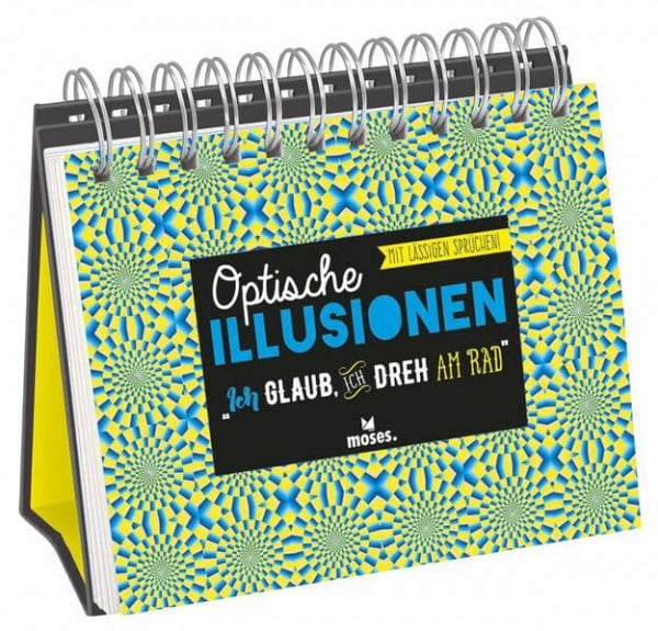 Kreativbunker Optische Illusionen - Ich glaub´, ich dreh am Rad: Mit lässigen Sprüchen