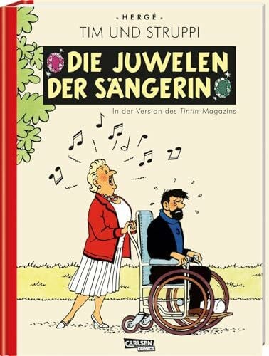 Hergé Tim und Struppi: Sonderausgabe: Die Juwelen der Sängerin: In der Version des Tintin-Magazins | Kindercomic ab 8 Jahren. Ideal für Leseanfänger. Comic-Klassiker