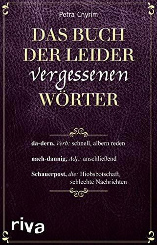 Cnyrim, Petra Das Buch der leider vergessenen Wörter