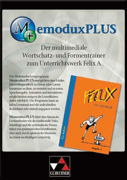 Wojaczek, Guido Memodux Plus. Der multimedialie Wortschaft- und Formentrainer für Windows 2000, XP und Vista: Memodux Plus. Der multimedialie Wortschaft- und Formentrainer für... / MemoduxPLUS Felix A