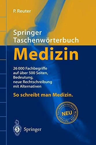 Reuter, Peter Springer Taschenwörterbuch Medizin (Springer-Wörterbuch)