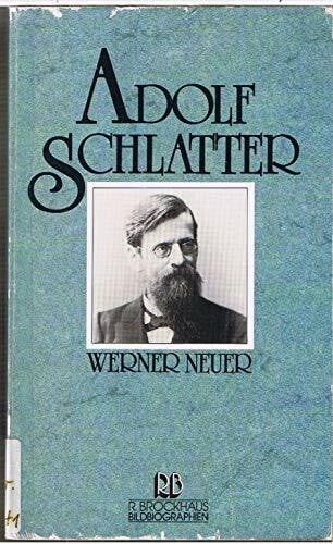 Neuer, Werner Adolf Schlatter (Brockhaus Bildbiographien)