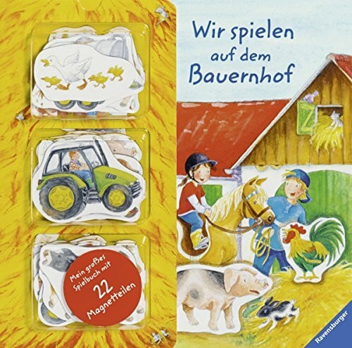 Trapp, Kyrima Wir spielen auf dem Bauernhof: Magnet-Spielbuch