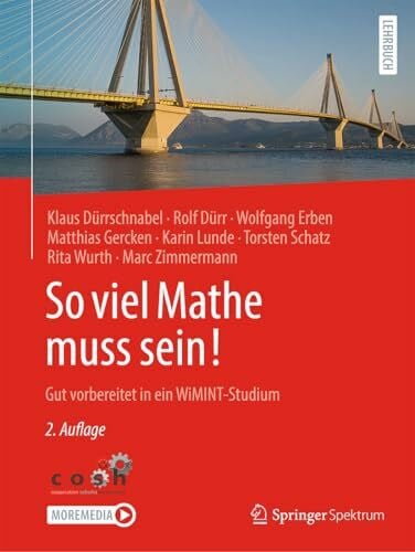 Zimmermann, Marc So viel Mathe muss sein!: Gut vorbereitet in ein WiMINT-Studium