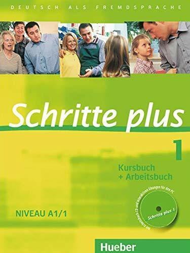Bovermann, Monika Schritte plus 1: Deutsch als Fremdsprache / Kursbuch + Arbeitsbuch mit Audio-CD zum Arbeitsbuch und interaktiven Übungen