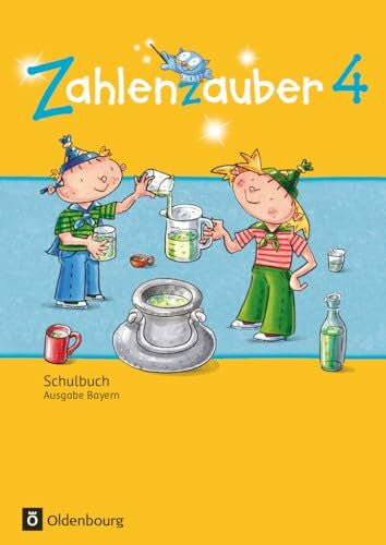Betz, Bettina Zahlenzauber - Mathematik für Grundschulen - Ausgabe Bayern 2014 - 4. Jahrgangsstufe: Schulbuch mit Kartonbeilagen (Zahlenzauber, Ausgabe Bayern 2014, 4. Jahrgangsstufe)