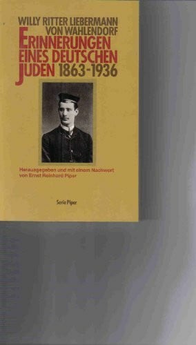 Schulin, Ernst Erinnerungen eines deutschen Juden 1863-1936 (Piper Taschenbuch)