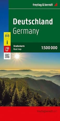 freytag & berndt Deutschland, Straßenkarte 1:500.000, freytag & berndt: 1:500,000 scale (freytag & berndt Auto + Freizeitkarten)