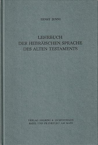Lehrbuch der hebräischen Sprache des Alten Testaments. Neubearbeitung des 'Hebräischen Schulbuchs' von Hollenberg-Budde