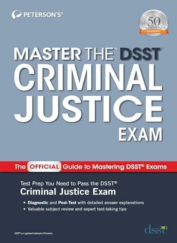 Peterson's Master the DSST Criminal Justice Exam