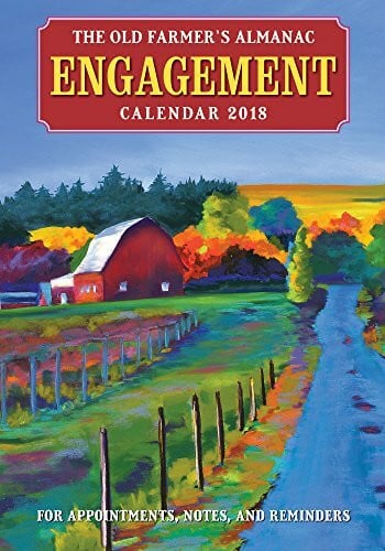 Old Farmer's Almanac The Old Farmer's Almanac 2018 Engagement Calendar