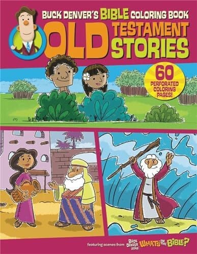 Jelly Telly Press Buck Denver's Bible Coloring Book: Old Testament Stories
