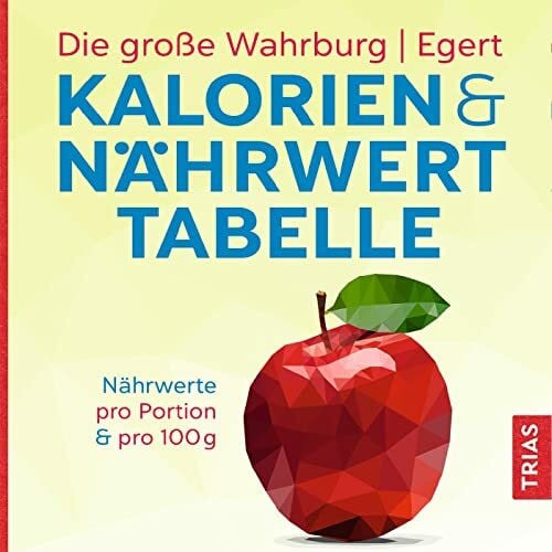 Egert, Sarah Die große Wahrburg/Egert Kalorien-&-Nährwerttabelle: Nährwerte pro Portion & pro 100 g