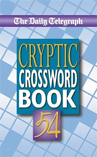 Telegraph Group Limited Daily Telegraph Cryptic Crossword Book 54