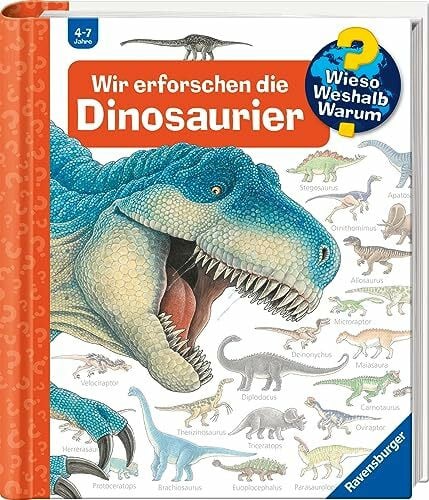 Weinhold, Angela Wieso? Weshalb? Warum?, Band 55 - Wir erforschen die Dinosaurier (Sachbuch ab 4 Jahre - mit Klappen) (Kernreihe, 55)