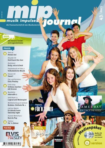 Spielmann, Markus mip- journal 43/2015, Heft: Die Praxiszeitschrift für den Muasikunterricht der 5. bis 10. Jahrgangsstufe (mip-journal: Die Praxiszeitschrift für den Musikunterricht der 5. bis 10. Jahrgangsstufe)