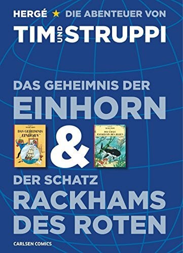 Hergé Tim & Struppi: Doppelband: Das Geheimnis der Einhorn und Der Schatz Rackhams des Roten: Doppelband zum Film
