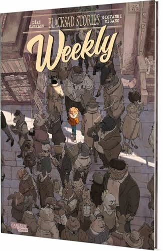Sachse, Harald Blacksad Stories: Weekly | Neuer Spin-off zur Serie Blacksad