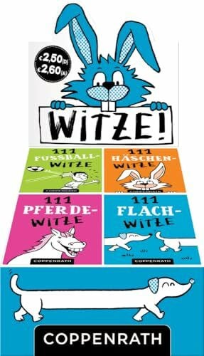 Witzka, Heide Mini-Witze: (Fußball / Pferde / Häschen / Flach) 4 x 10 Ex. im Display: coole Witze zum Taschengeldpreis, ab 6 Jahren