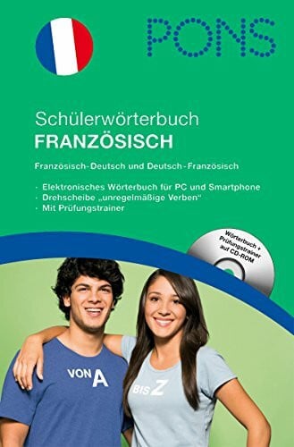 PONS Schülerwörterbuch Französisch für die Schule für Rheinland-Pfalz: Französisch-Deutsch/Deutsch-Französisch, mit CD-Rom
