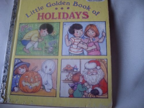 jean-lewis-illustrated-by-kathy-wilburn The Little Golden Book of Holidays