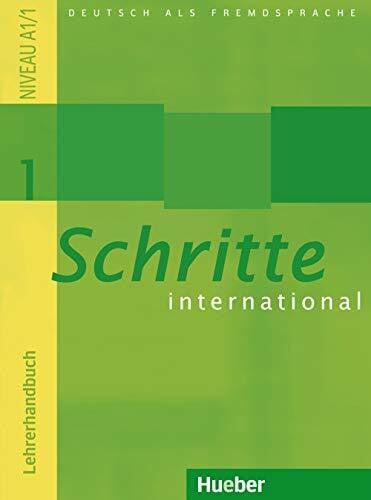 Klimaszyk, Petra Schritte international 1: Deutsch als Fremdsprache / Lehrerhandbuch