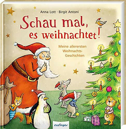 Lott, Anna Schau mal, es weihnachtet!: Meine allerersten Weihnachtsgeschichten | 24 Geschichten für Kinder ab 2