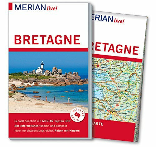 Kuhn-Delestre, Beate MERIAN live! Reiseführer Bretagne: Mit Extra-Karte zum Herausnehmen