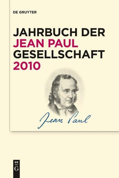 Simon, Ralf Jahrbuch der Jean-Paul-Gesellschaft / 2010