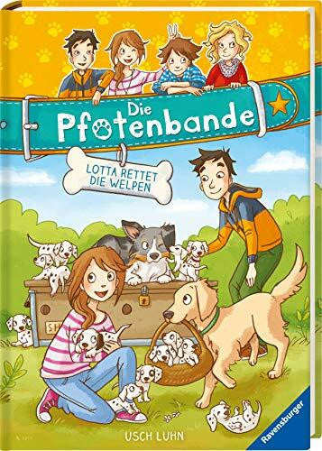 Sieverding, Carola Die Pfotenbande, Band 1: Lotta rettet die Welpen (Die Pfotenbande, 1)