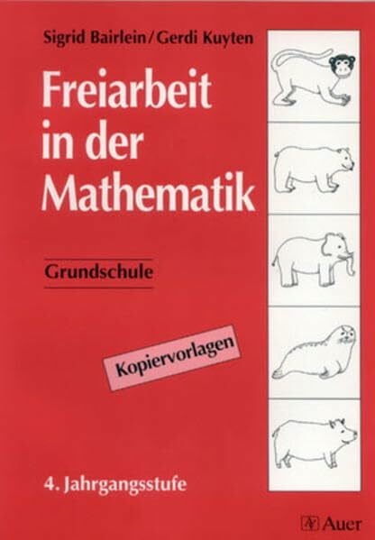 Kuyten, Gerdi Freiarbeit in der Mathematik, Klasse 4