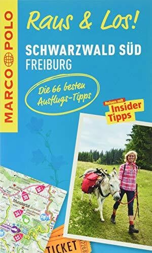 MARCO POLO Raus & Los! Schwarzwald Süd, Freiburg: Guide und große Erlebnis-Karte in praktischer Schutzhülle