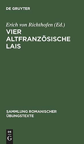 Rudolf Baehr Vier altfranzösische Lais. Chievrefeuil, Äustic, Bisclavret, Guingamor. (Sammlung romanischer Übungstexte, Bd.39)