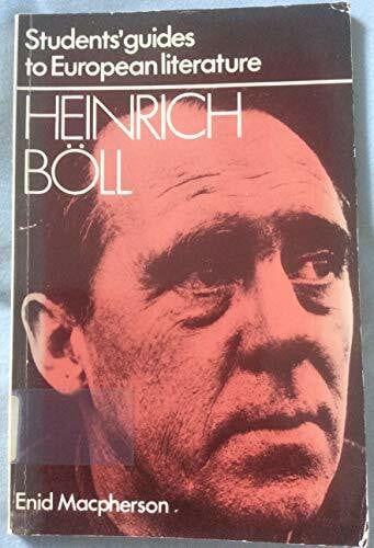 Macpherson, Enid Heinrich Boll (Guides to European Literature S.)