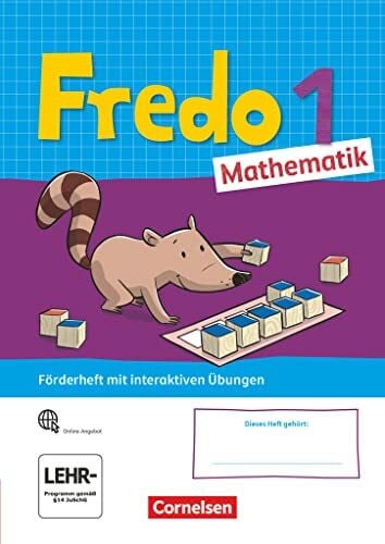 Torke, Margot Fredo - Mathematik - Ausgabe A - 2021 - 1. Schuljahr: Förderheft mit interaktiven Übungen online - Mit Stickerbogen