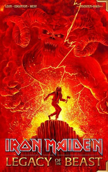 Kaschte, Alexander IRON MAIDEN - Legacy of the Beast (offizelles Comic, lim. Edition, auf Deutsch)