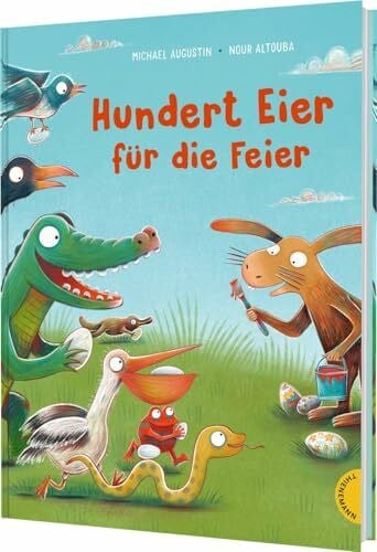 Altouba, Nour Hundert Eier für die Feier: Originelles Osterbilderbuch mit überraschender Wendung. Perfekt zum Vorlesen und als Geschenk fürs Osternest.