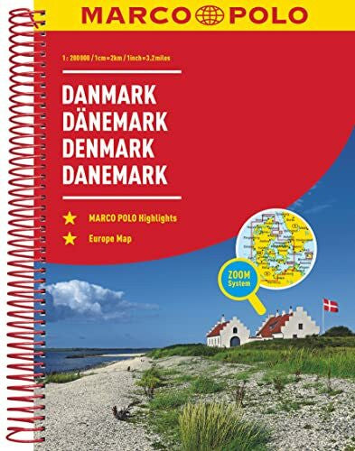 MAIRDUMONT GmbH & Co. KG MARCO POLO Reiseatlas Dänemark 1:200.000: mit Europa 1:4,5 Mio.