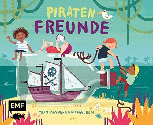 Hänsch, Lisa Piratenfreunde – Mein Kindergartenalbum: Das Freundebuch für Kinder ab 3 Jahren