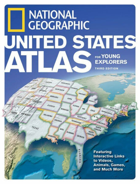 National Geographic National Geographic United States Atlas for Young Explorers, Third Edition
