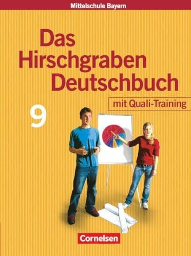 Puschner, Sigrid Das Hirschgraben Deutschbuch - Mittelschule Bayern - 9. Jahrgangsstufe: Schulbuch mit Quali-Training - Für Regelklassen