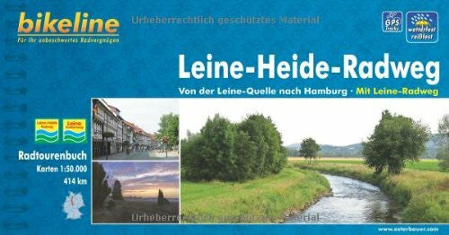 Esterbauer Bikeline Radtourenbuch: Leine- Heide-Radweg: Von der Leine-Quelle bis nach Hamburg. 1:50.000, 414 km, wetterfest/reißfest, GPS-Tracks Download