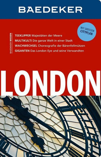 Sykes, John Baedeker Reiseführer London: mit GROSSEM CITYPLAN