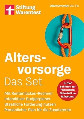 Stoll, Thomas Altersvorsorge: Das Set: Rentenlücken-Rechner, Interaktiver Budgetplaner, Persönlicher Plan für die Zusatzrente, Staatliche Förderung nutzen | Finanzratgeber für Einsteiger