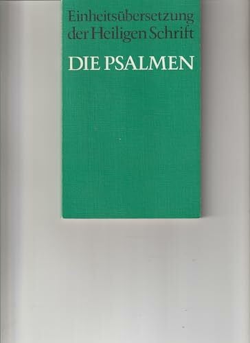 Ökumenische Übersetzung der Bibel Bibelausgaben, Die Psalmen