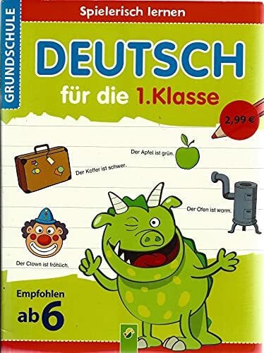 Ulrich Velte Deutsch für die 1. Klasse. Spielerisch lernen (Grundschule)