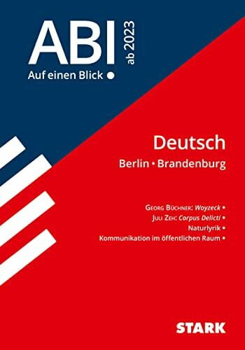 Stark Verlag STARK Abi - auf einen Blick! Deutsch Berlin/Brandenburg 2024 (Skripte / Abi - Auf einen Blick!)