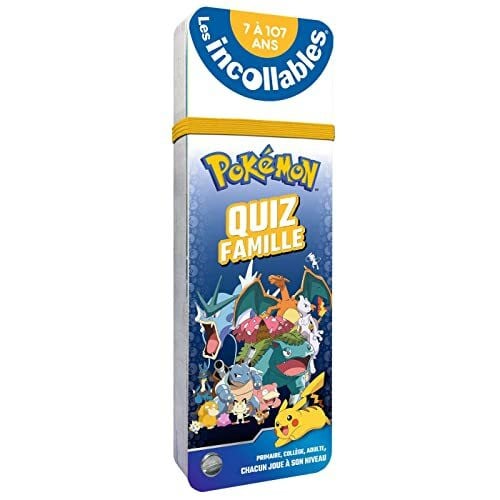 Les Incollables LES INCOLLABLES - QUIZ FAMILLE - POKEMON