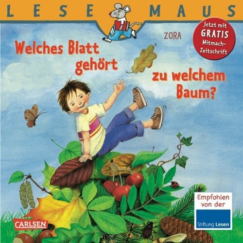 ZORA LESEMAUS, Band 47: Welches Blatt gehört zu welchem Baum?