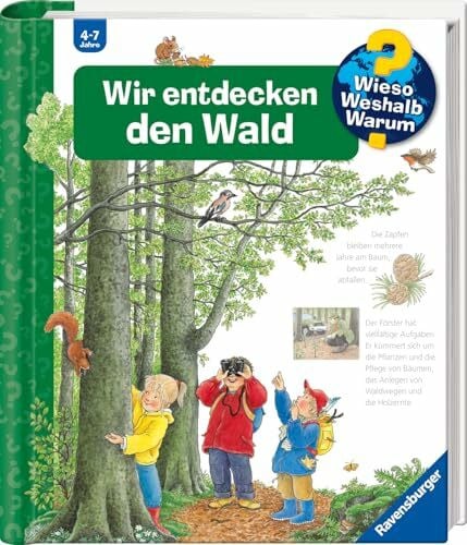 Weinhold, Angela Wieso? Weshalb? Warum?, Band 46 - Wir entdecken den Wald (Sachbuch ab 4 Jahre - mit Klappen) (Kernreihe, 46)